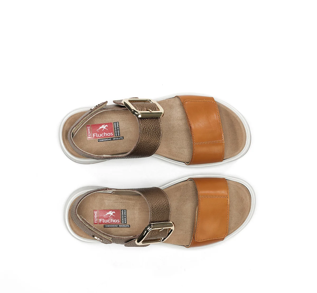 STREET F2166 Brauner Sandale - Image 5