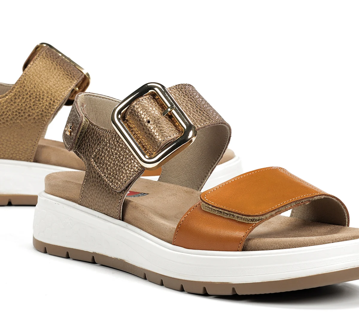 STREET F2166 Brauner Sandale - Image 7