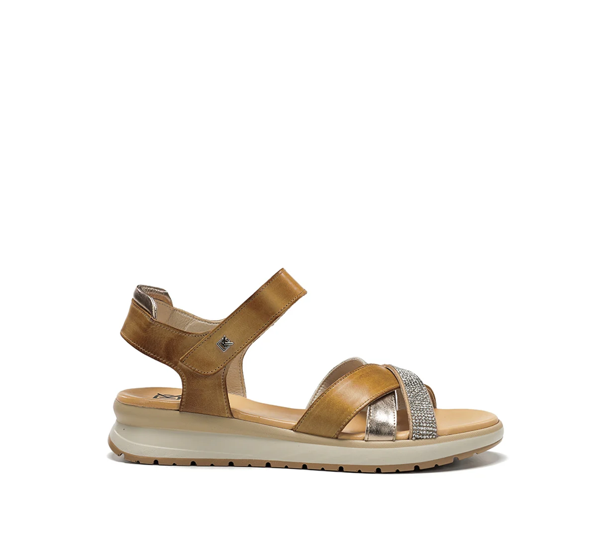 TER D9728 Brauner Sandale