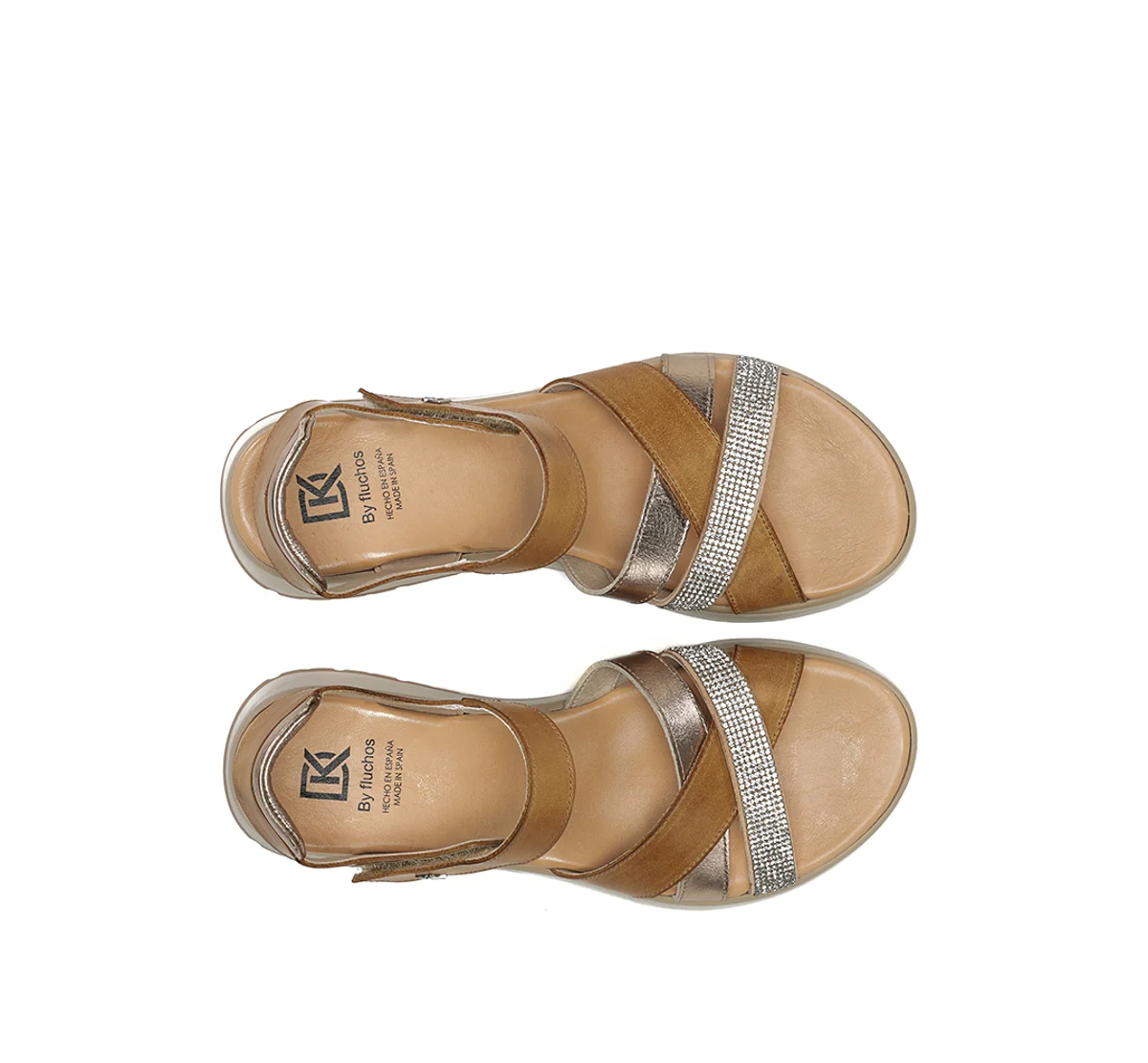 TER D9728 Brauner Sandale - Image 5