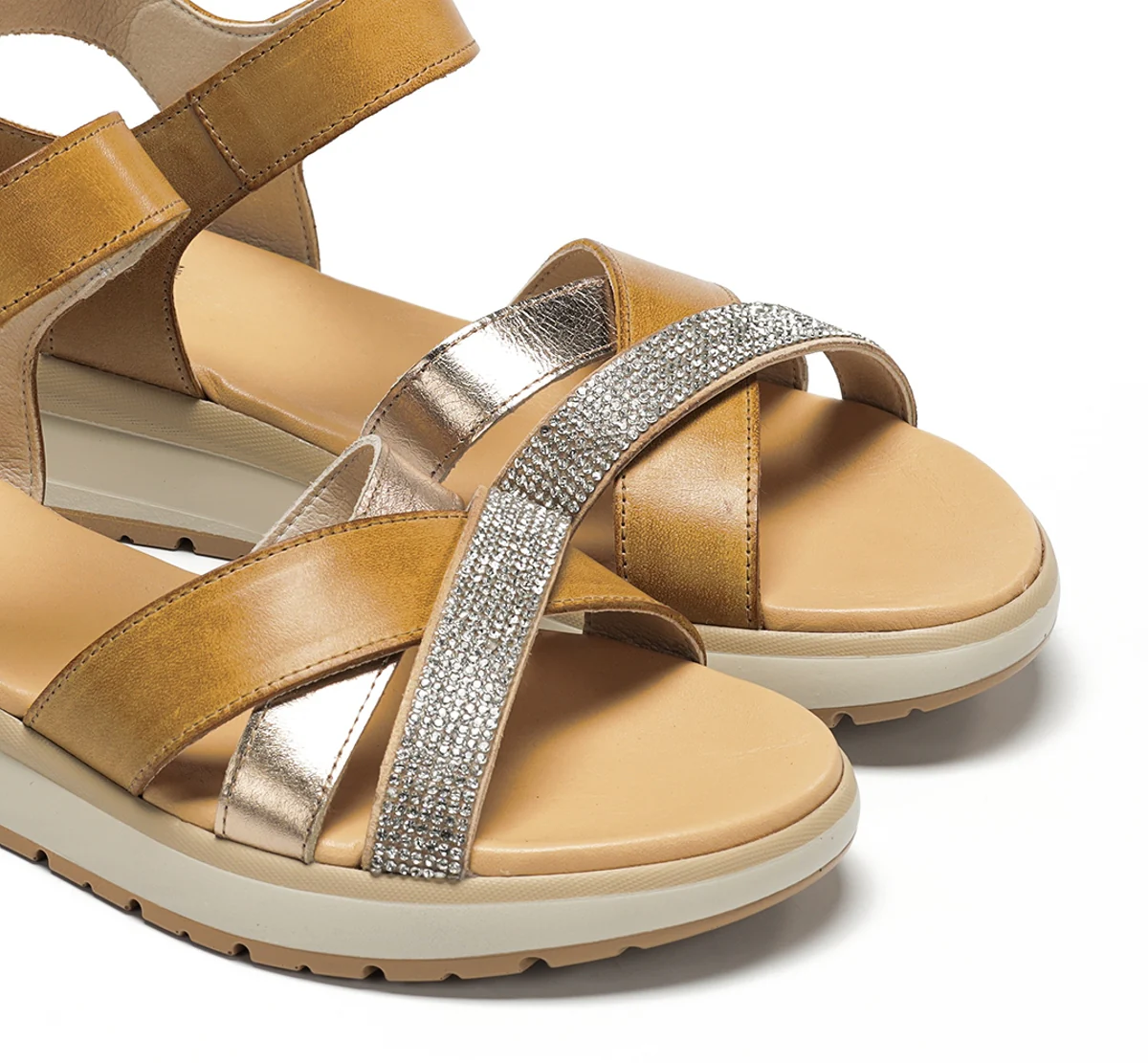 TER D9728 Brauner Sandale - Image 6