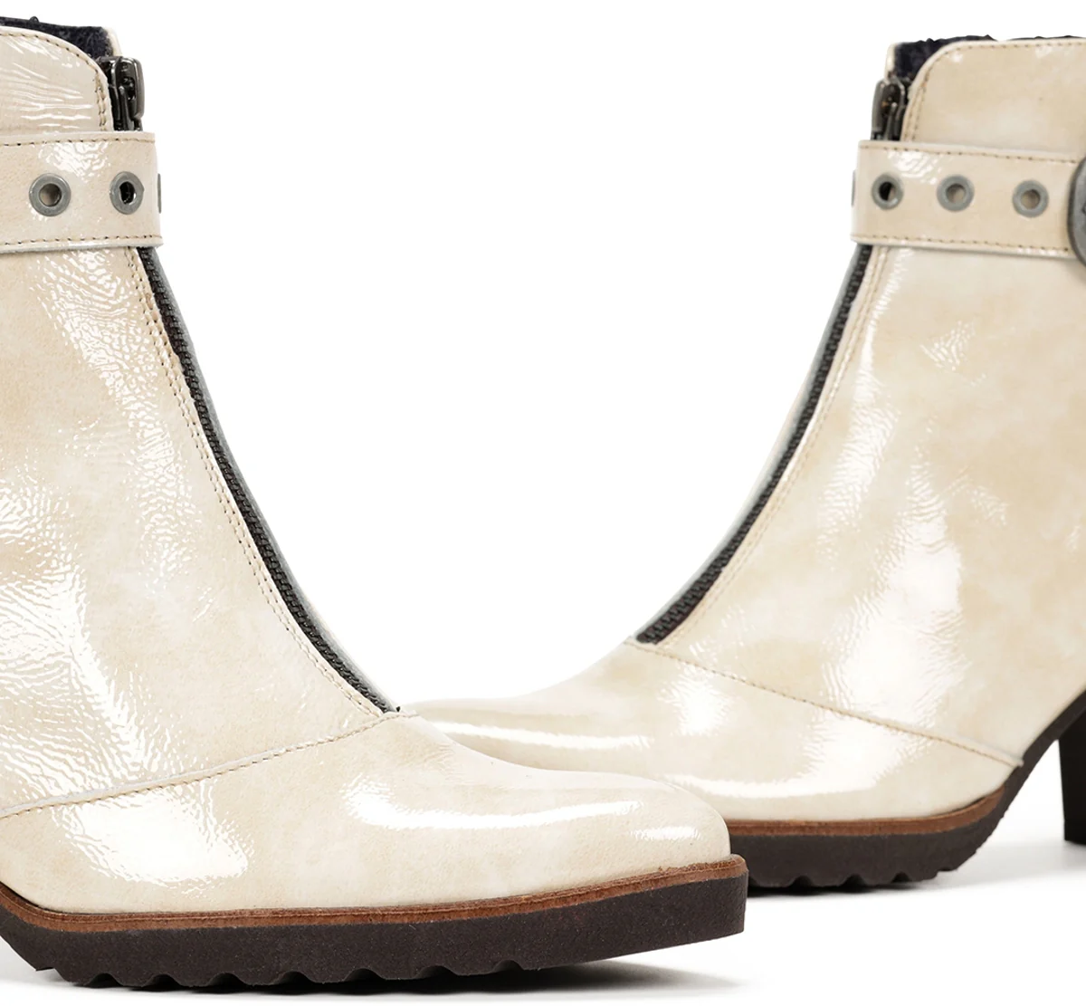 THAIS D8300 Weißer Stiefeletten - Image 6