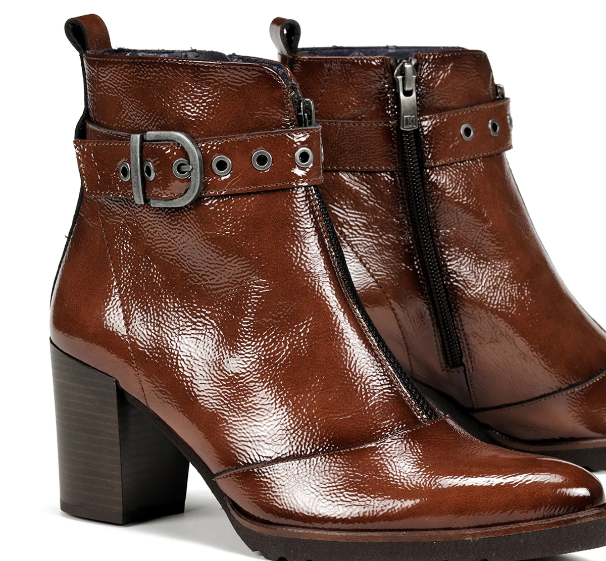 THAIS D8300 Brauner Stiefeletten - Image 6