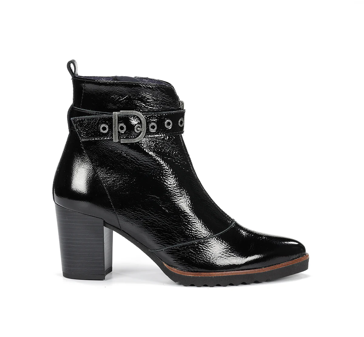 THAIS D8300 Schwarze Stiefeletten