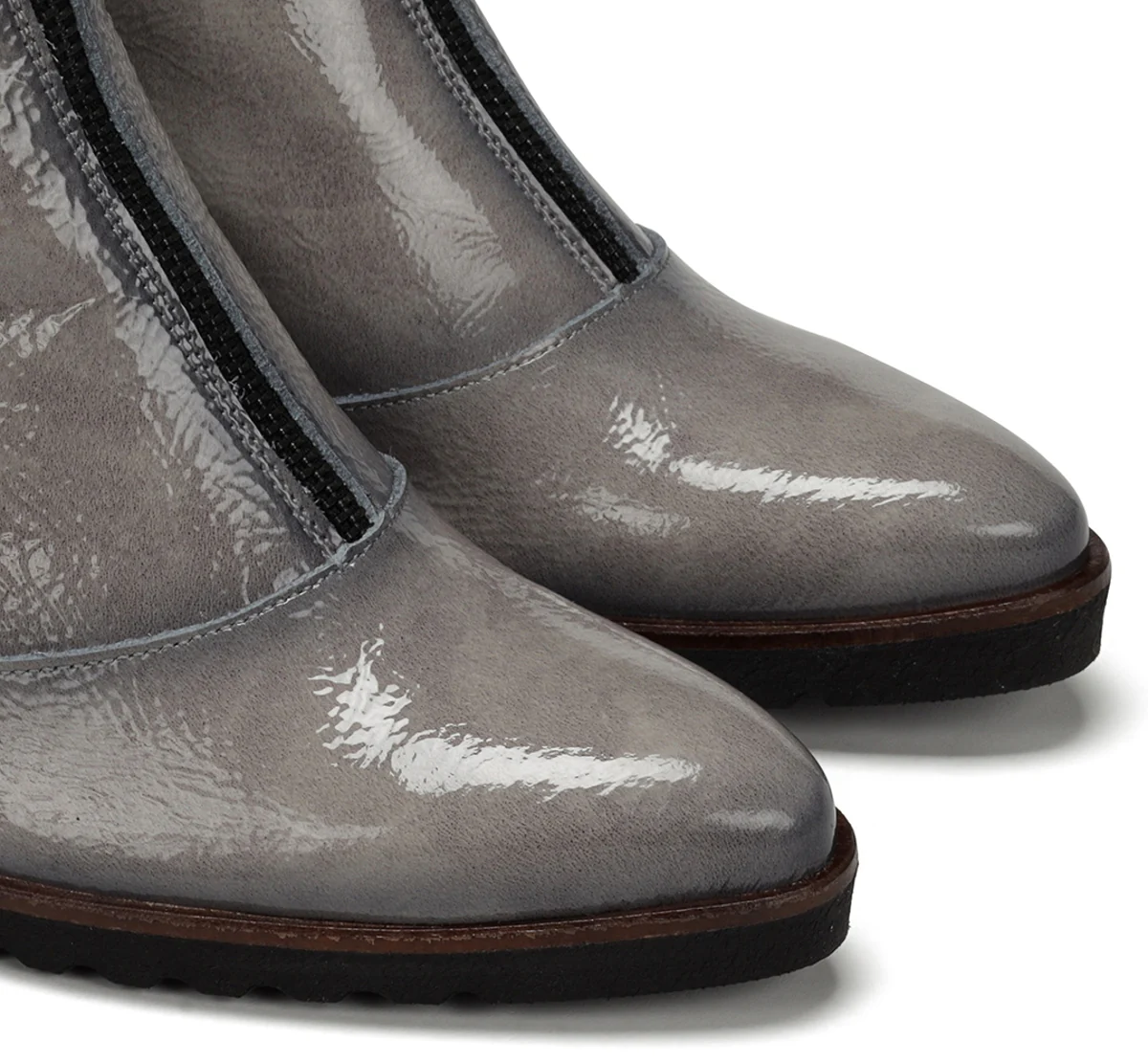 THAIS D8300 Grauer Stiefeletten - Image 6