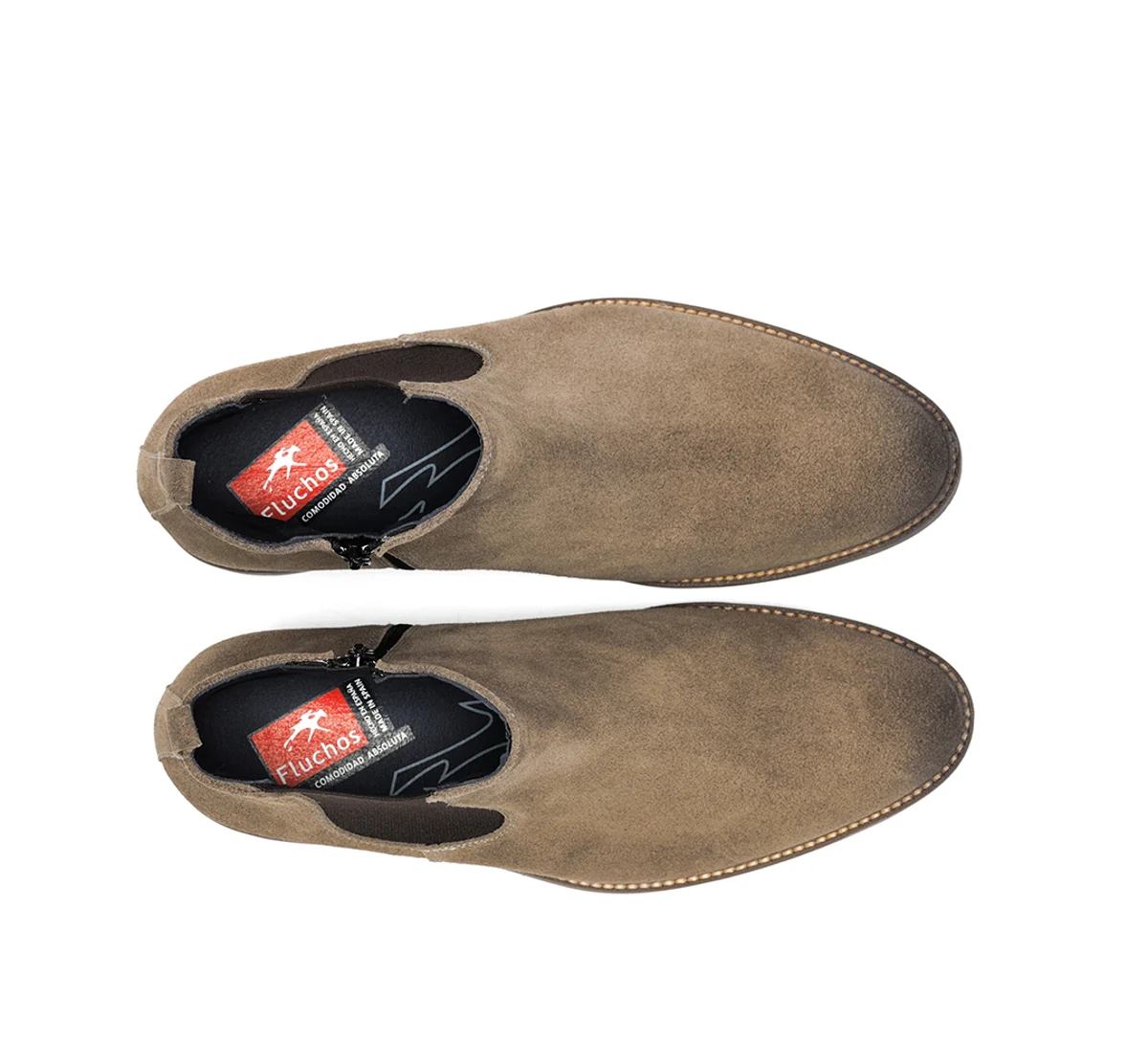 THEO F1690 Taupe Stiefeletten - Image 5