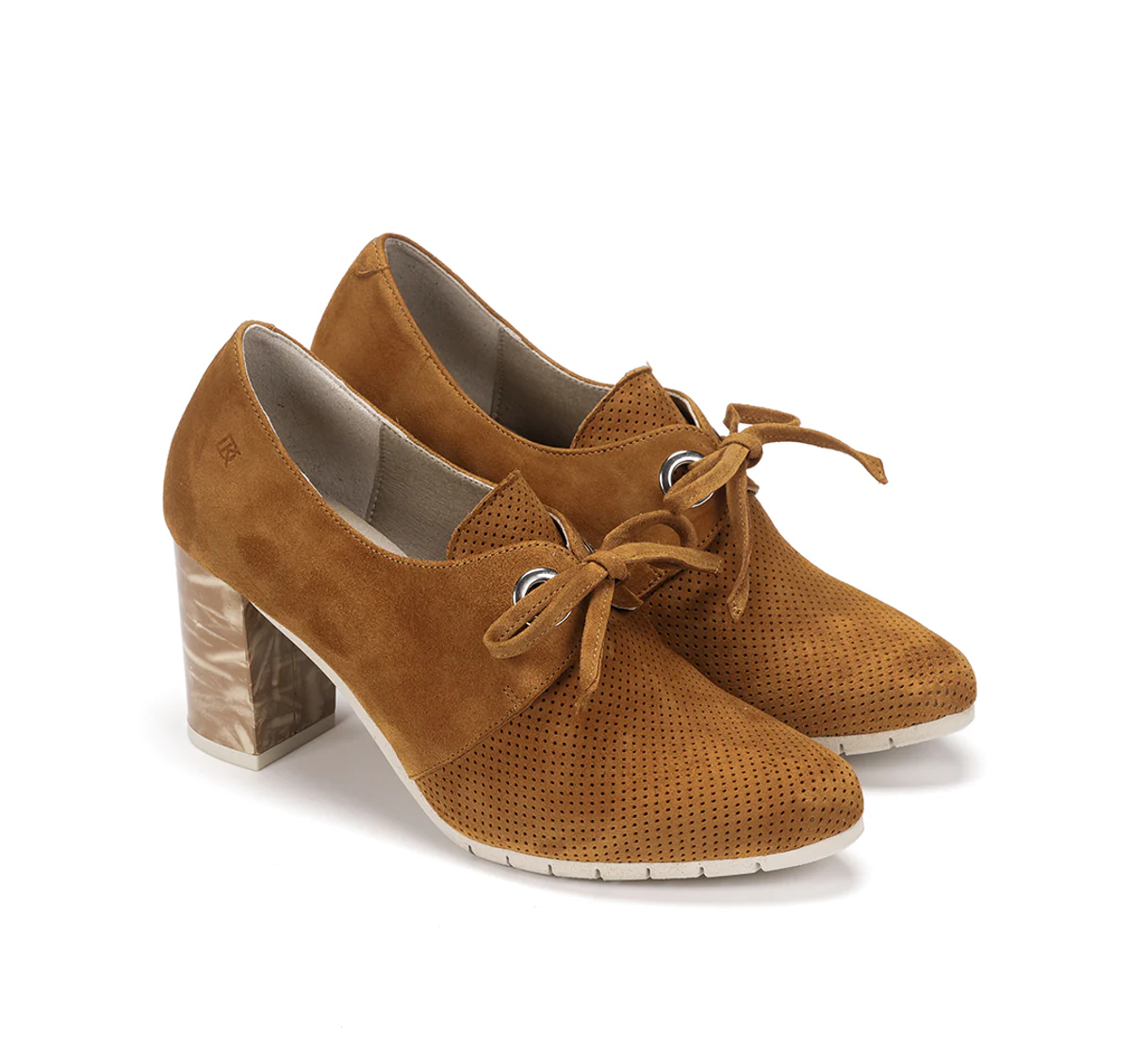 TIAN D8738 Brauner Heeled-Schuh - Image 4