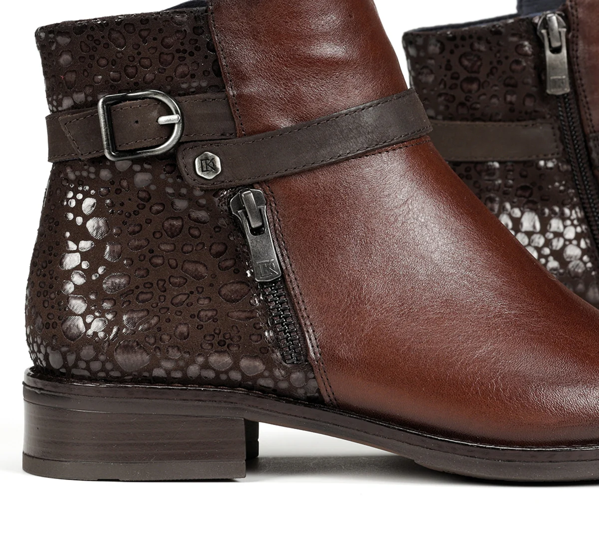 TIERRA D8906 Brauner Stiefeletten - Image 7