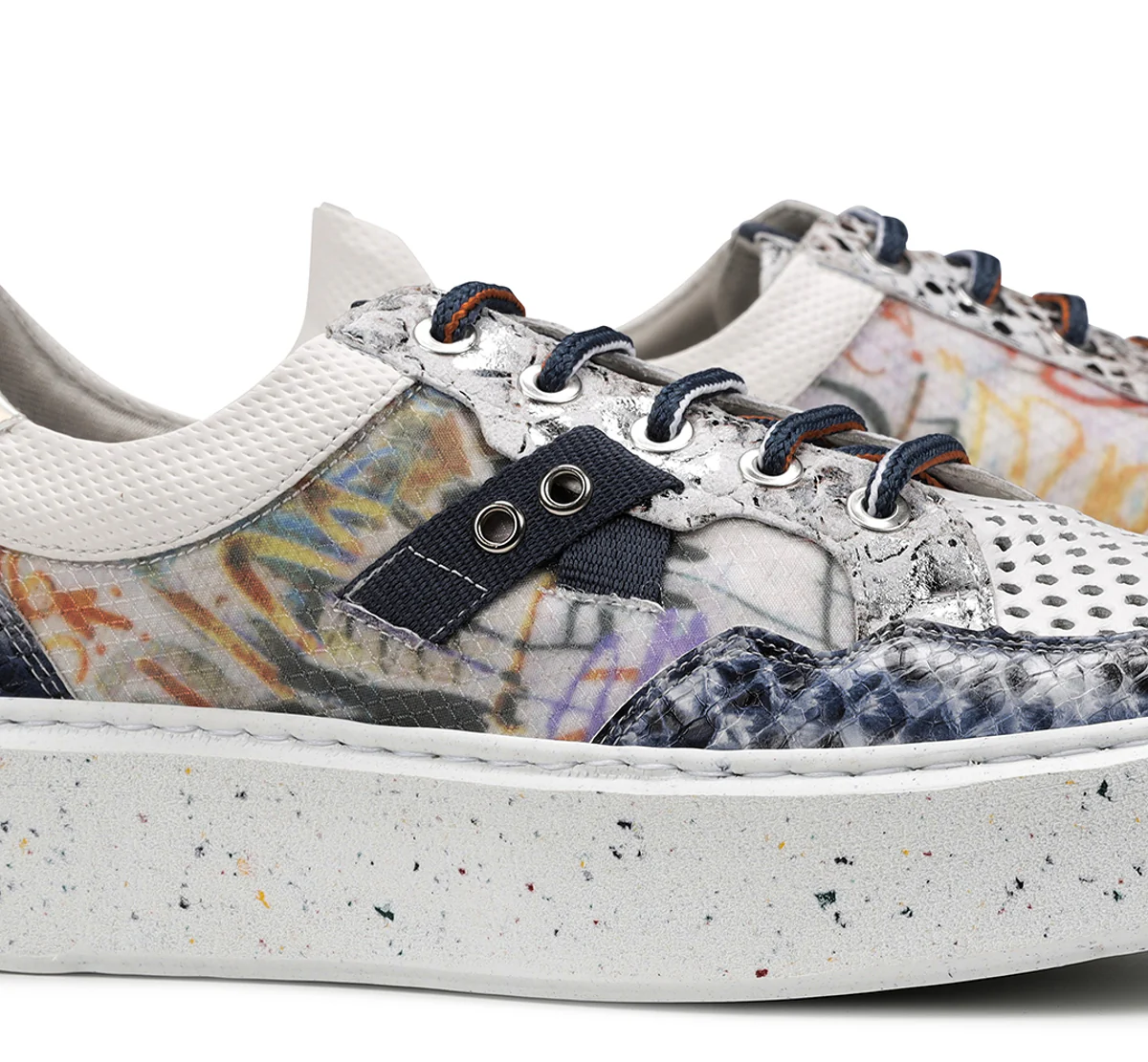 TROZOS D8751 Blauer Turnschuhe - Image 7