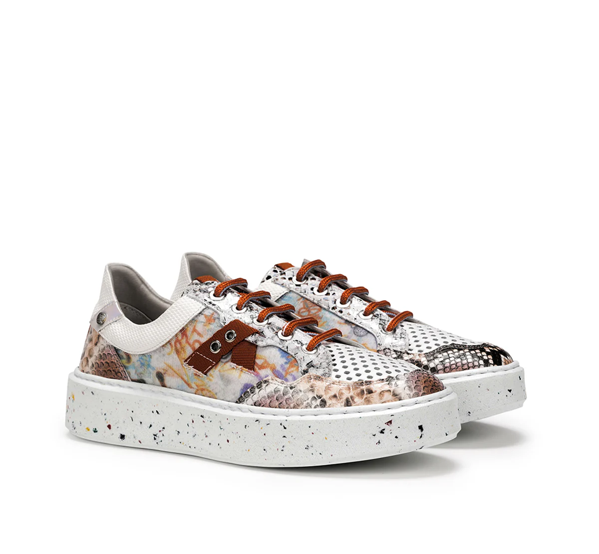 TROZOS D8751 Orange Turnschuhe - Image 2