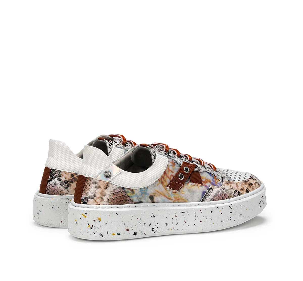 TROZOS D8751 Orange Turnschuhe - Image 3