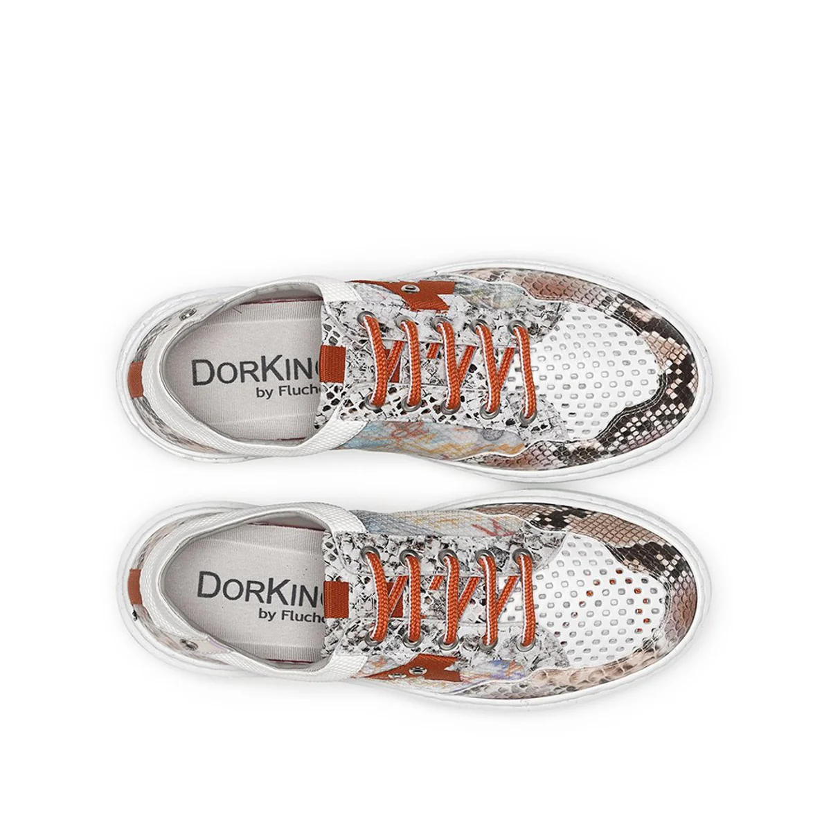 TROZOS D8751 Orange Turnschuhe - Image 5