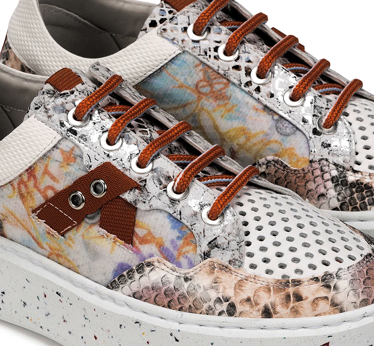 TROZOS D8751 Orange Turnschuhe - Image 6