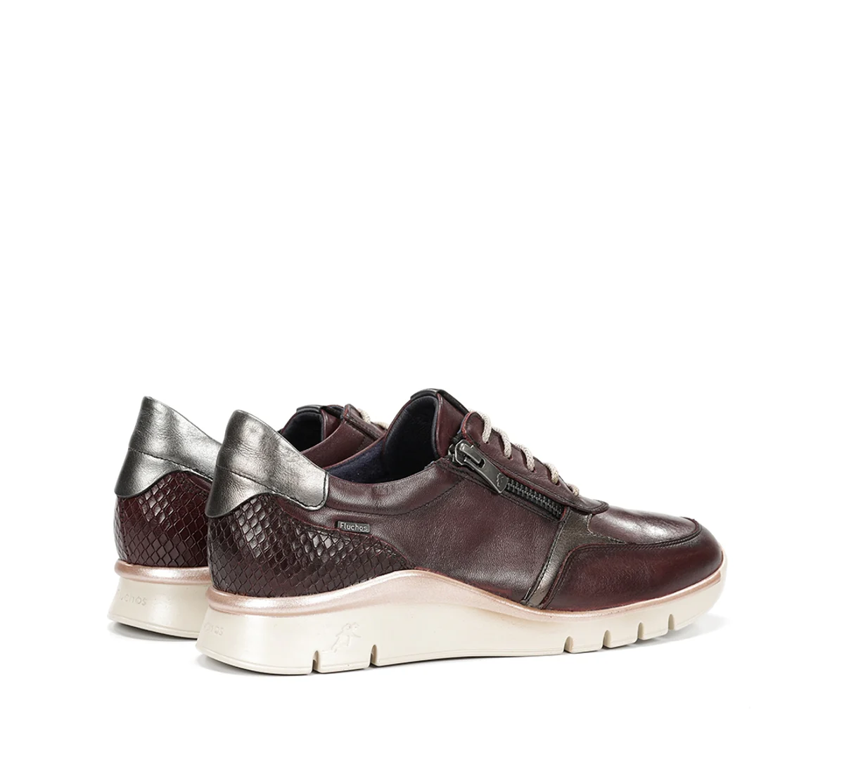 UNION F2070 Burgunderfarbe Turnschuhe - Image 3