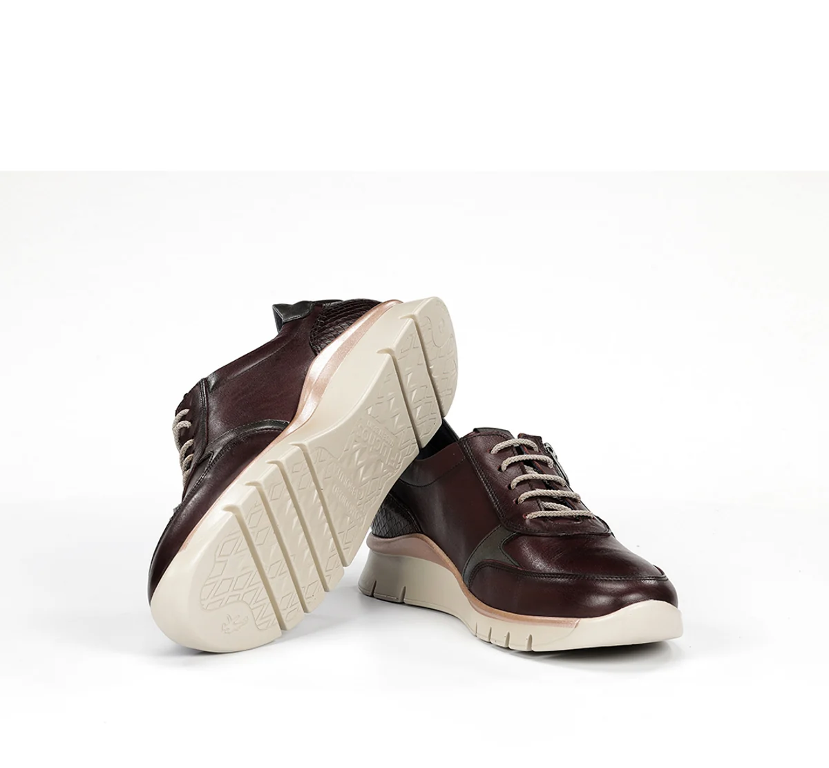 UNION F2070 Burgunderfarbe Turnschuhe - Image 4