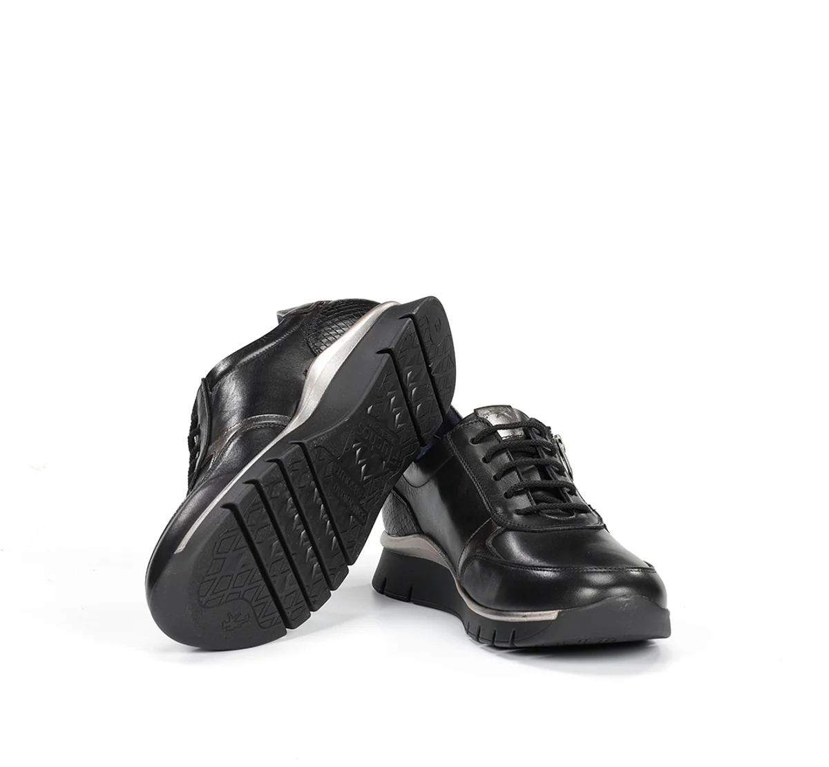 UNION F2070 Schwarze Turnschuhe - Image 4