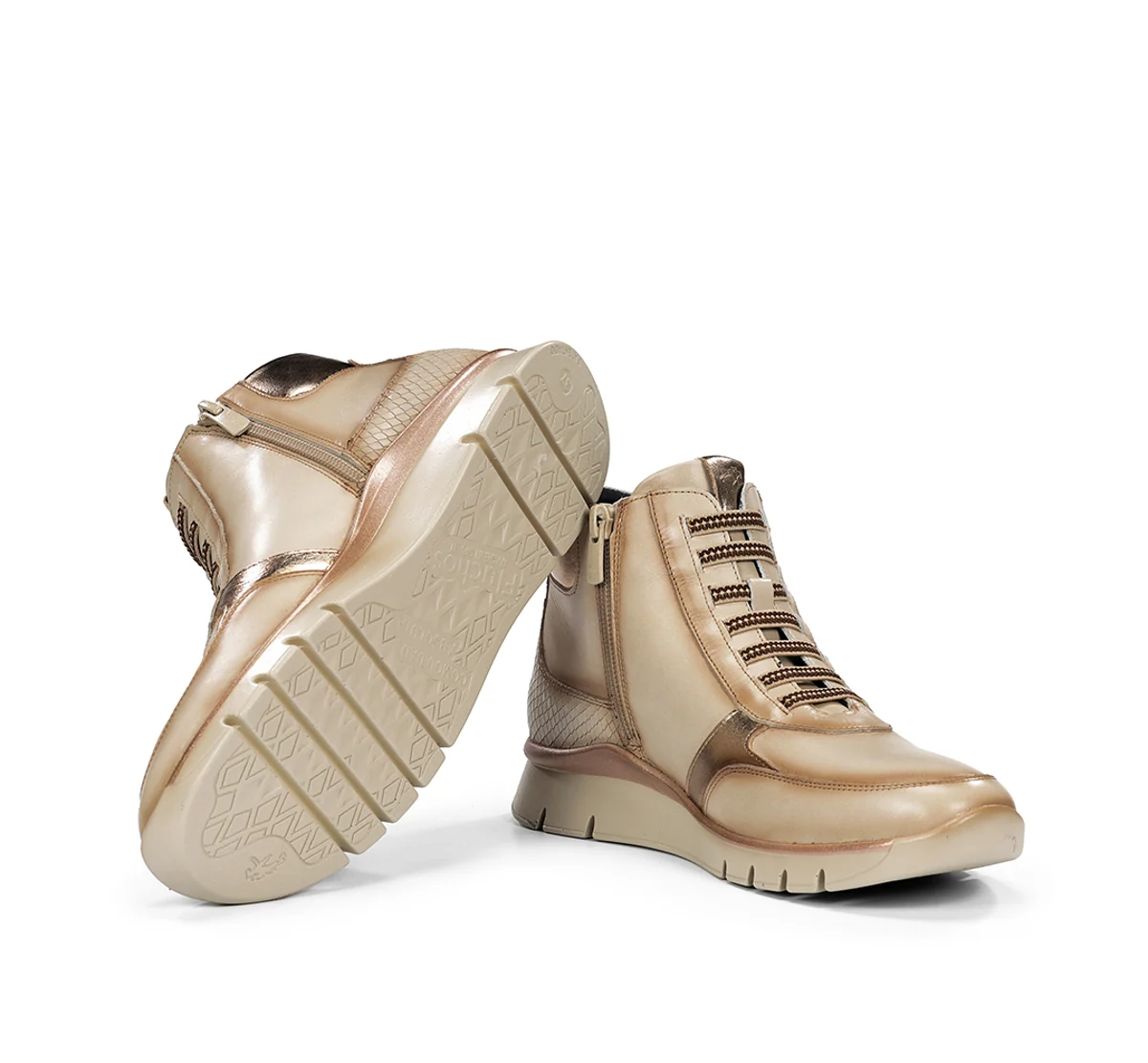 UNION F2077 Weißer Stiefeletten - Image 4
