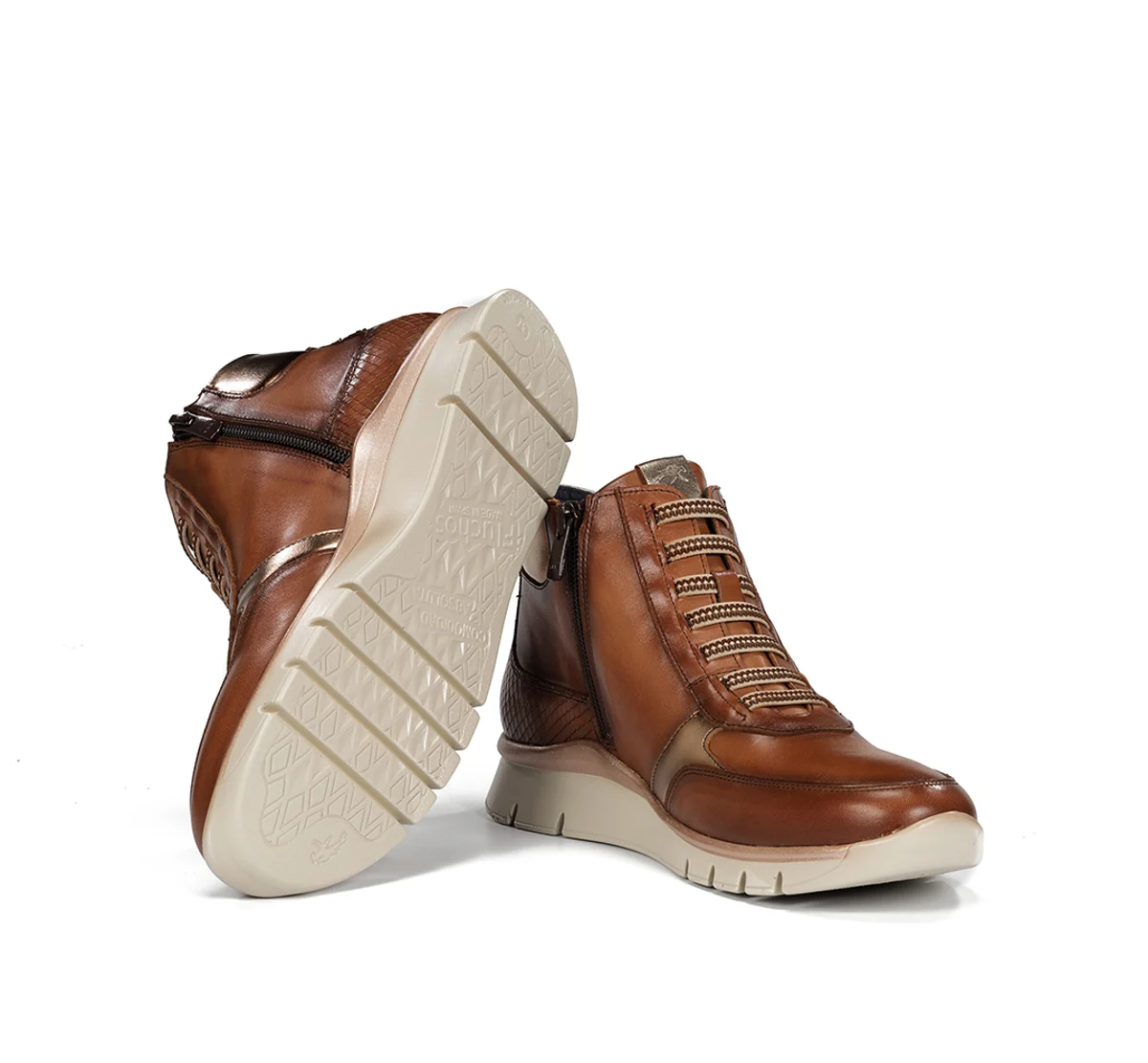 UNION F2077 Brauner Stiefeletten - Image 4
