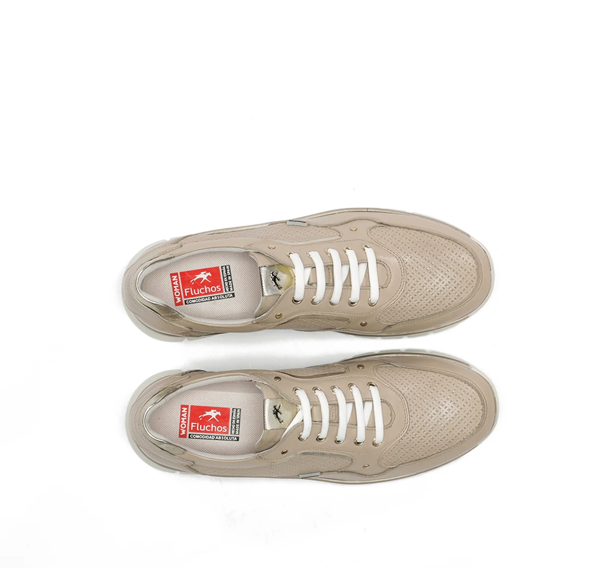 UNION F2175 Taupe Turnschuhe - Image 5