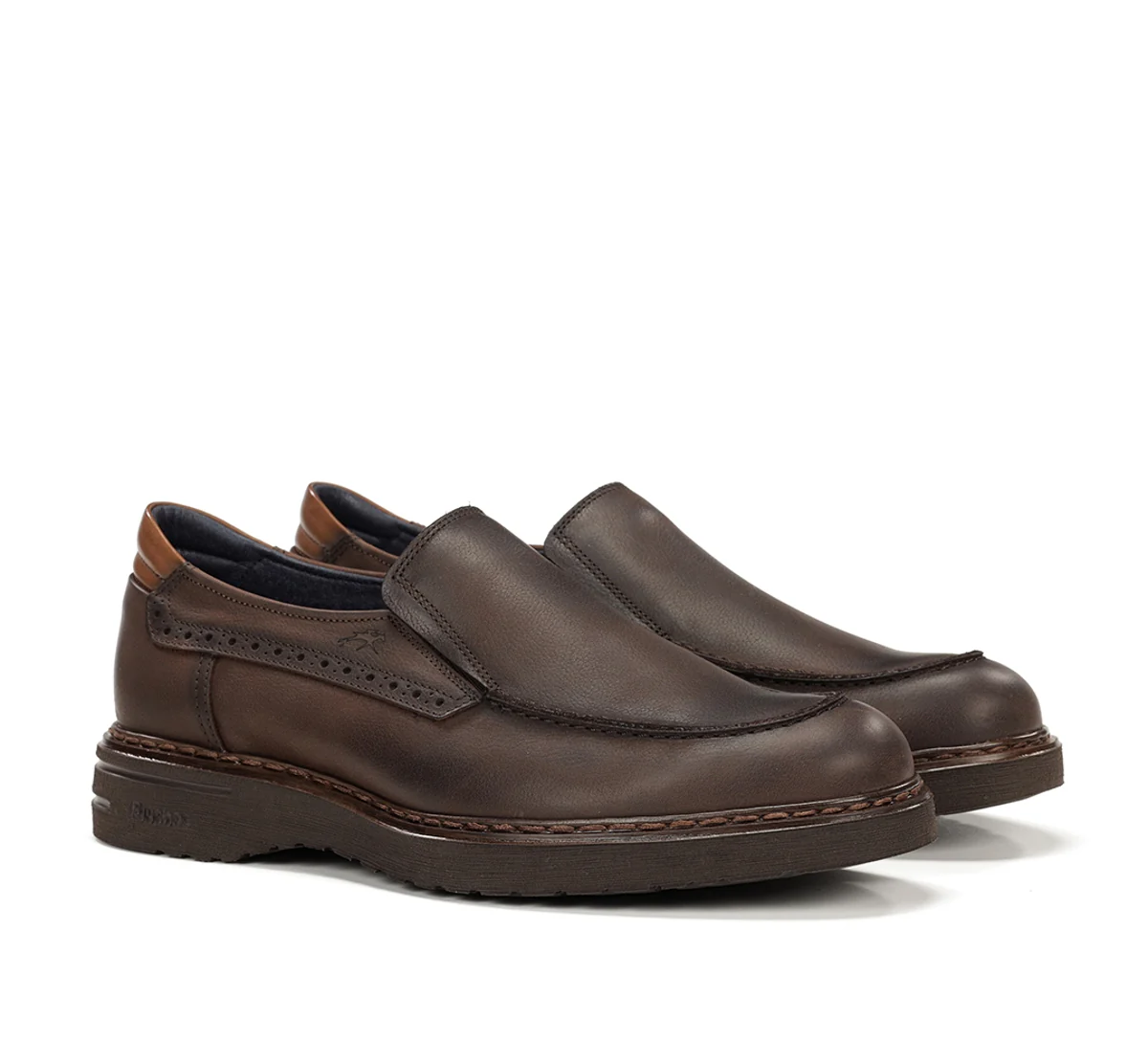 WARRIOR F2031 Brauner Slip On - Image 2