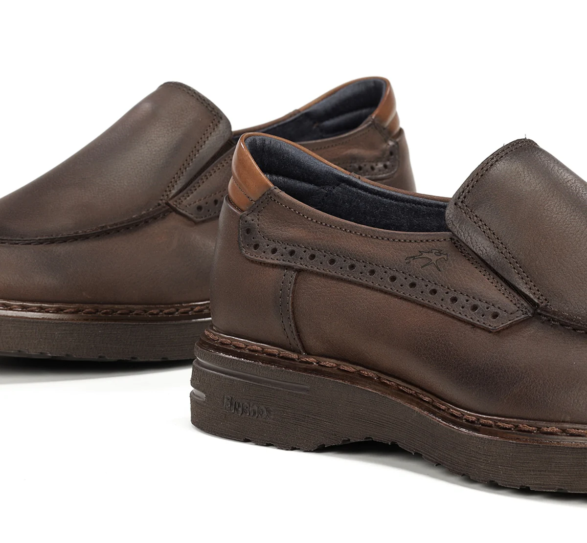 WARRIOR F2031 Brauner Slip On - Image 7