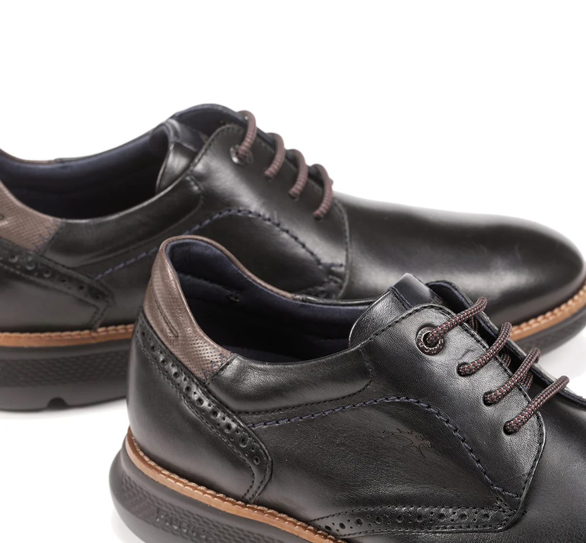 WILLIAM F1351 Schwarze Schuh - Image 11