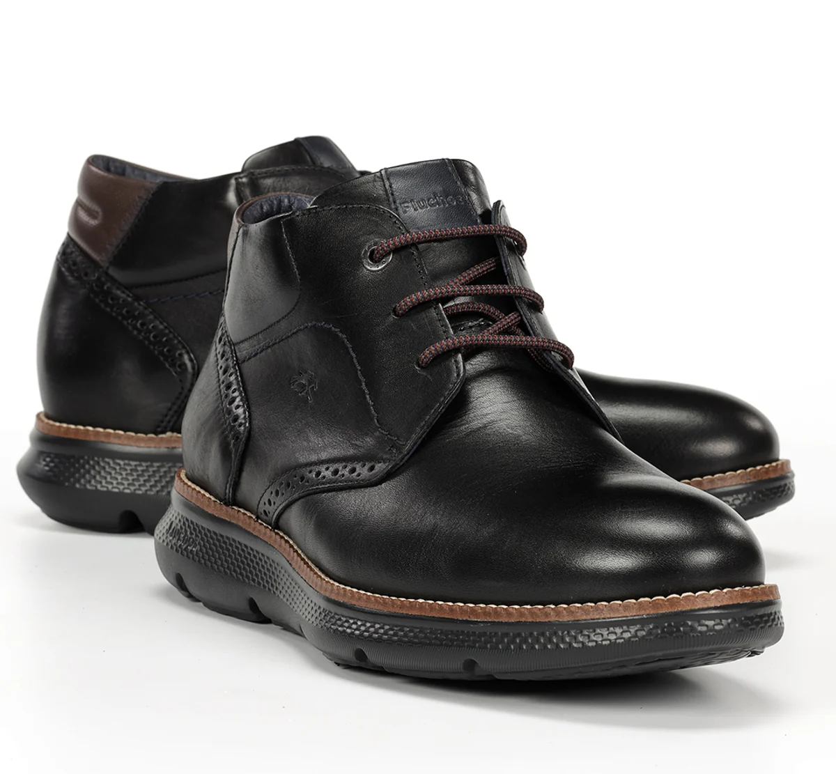 WILLIAM F1353 Schwarze Stiefeletten - Image 7