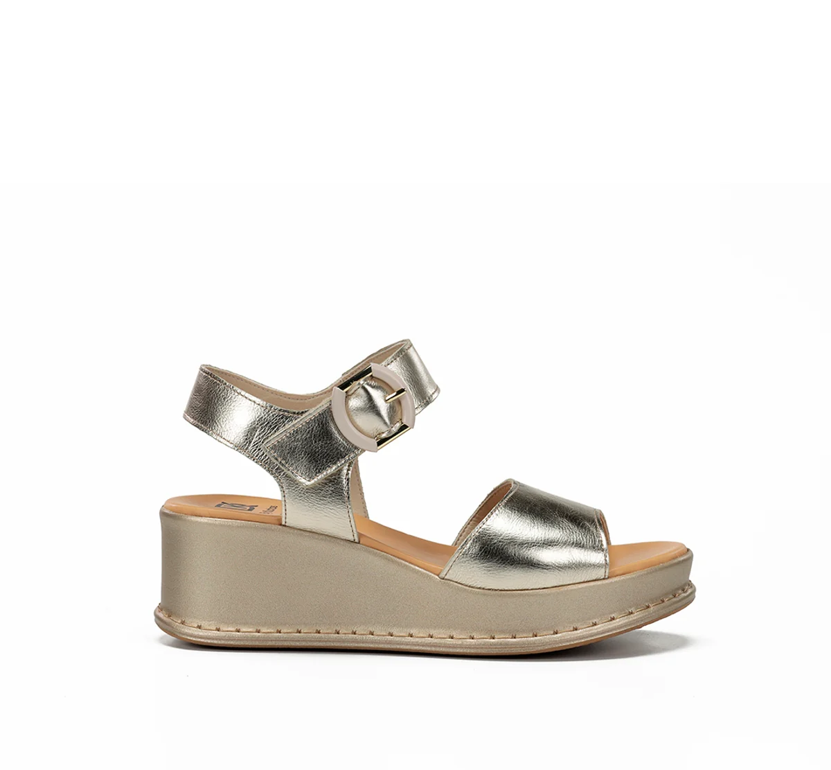 WINDY D9649 Goldener Sandale
