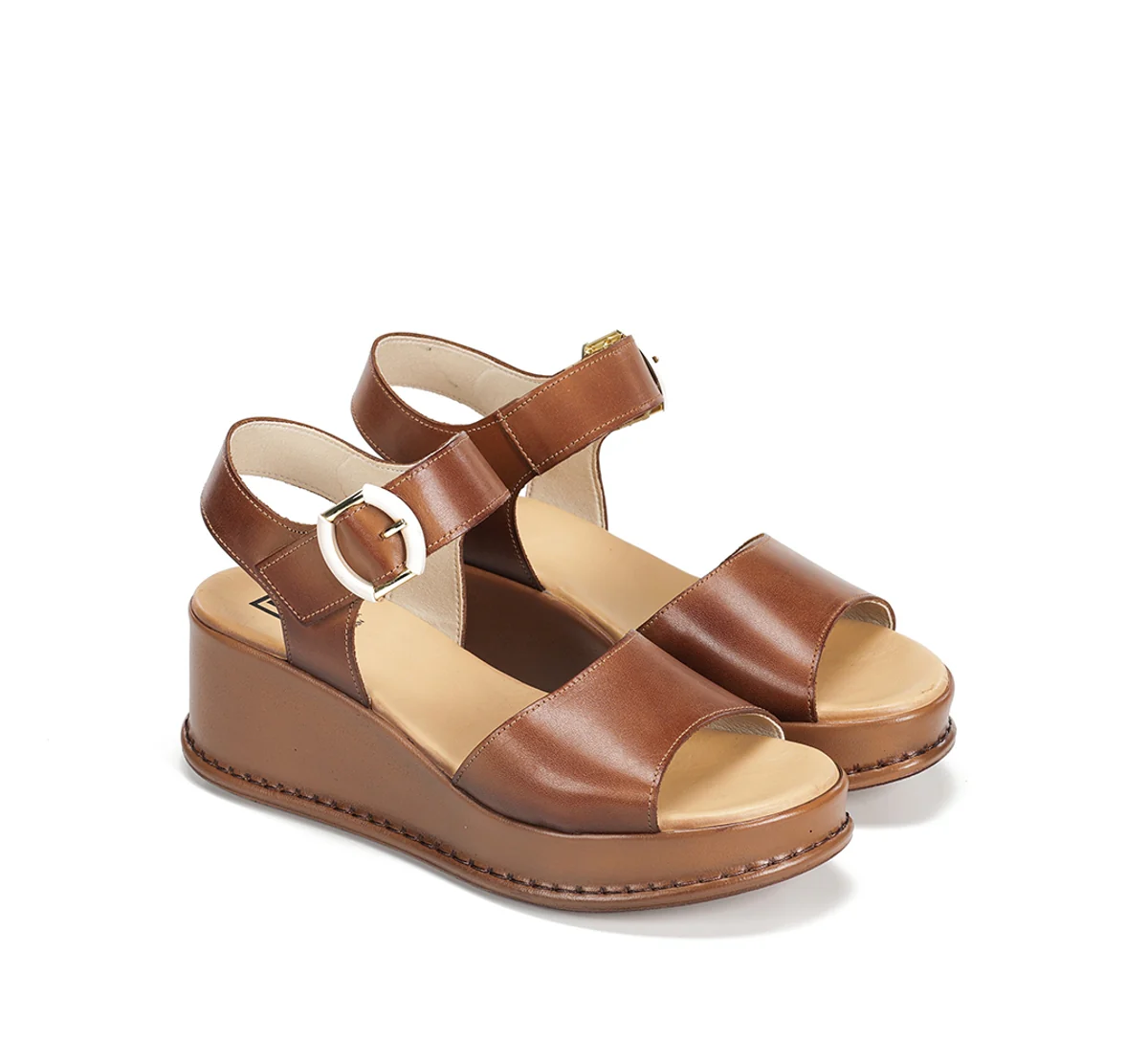 WINDY D9649 Brauner Sandale - Image 4