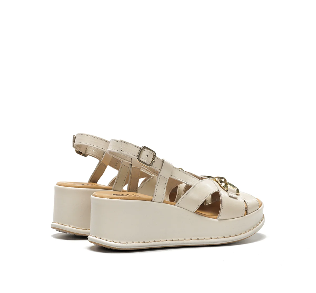 WINDY D9651 Taupe Sandale - Image 3