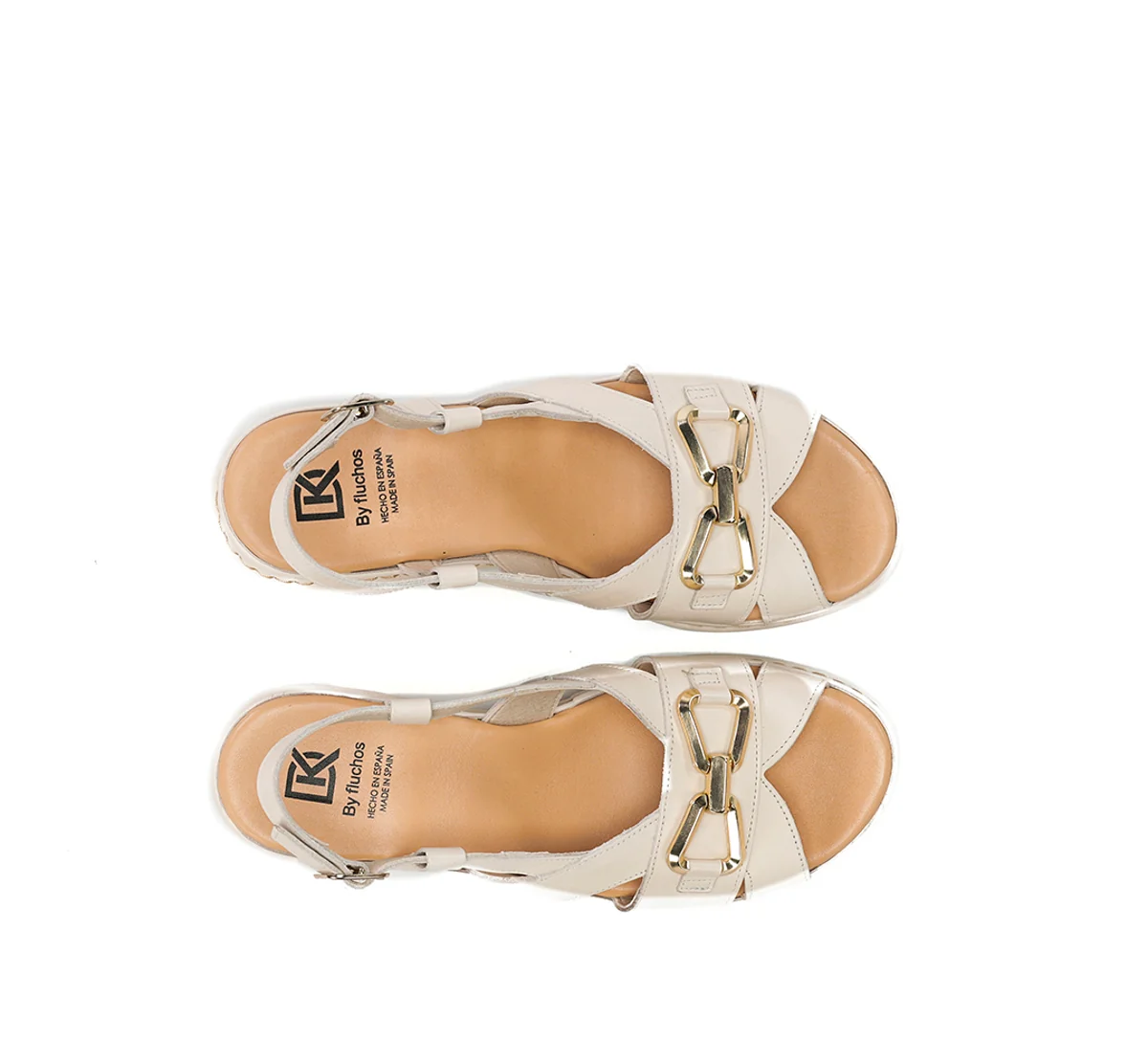 WINDY D9651 Taupe Sandale - Image 5