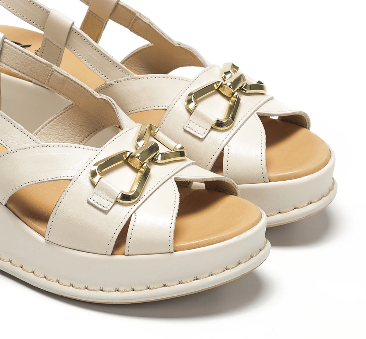 WINDY D9651 Taupe Sandale - Image 6