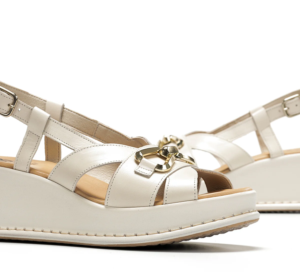WINDY D9651 Taupe Sandale - Image 7