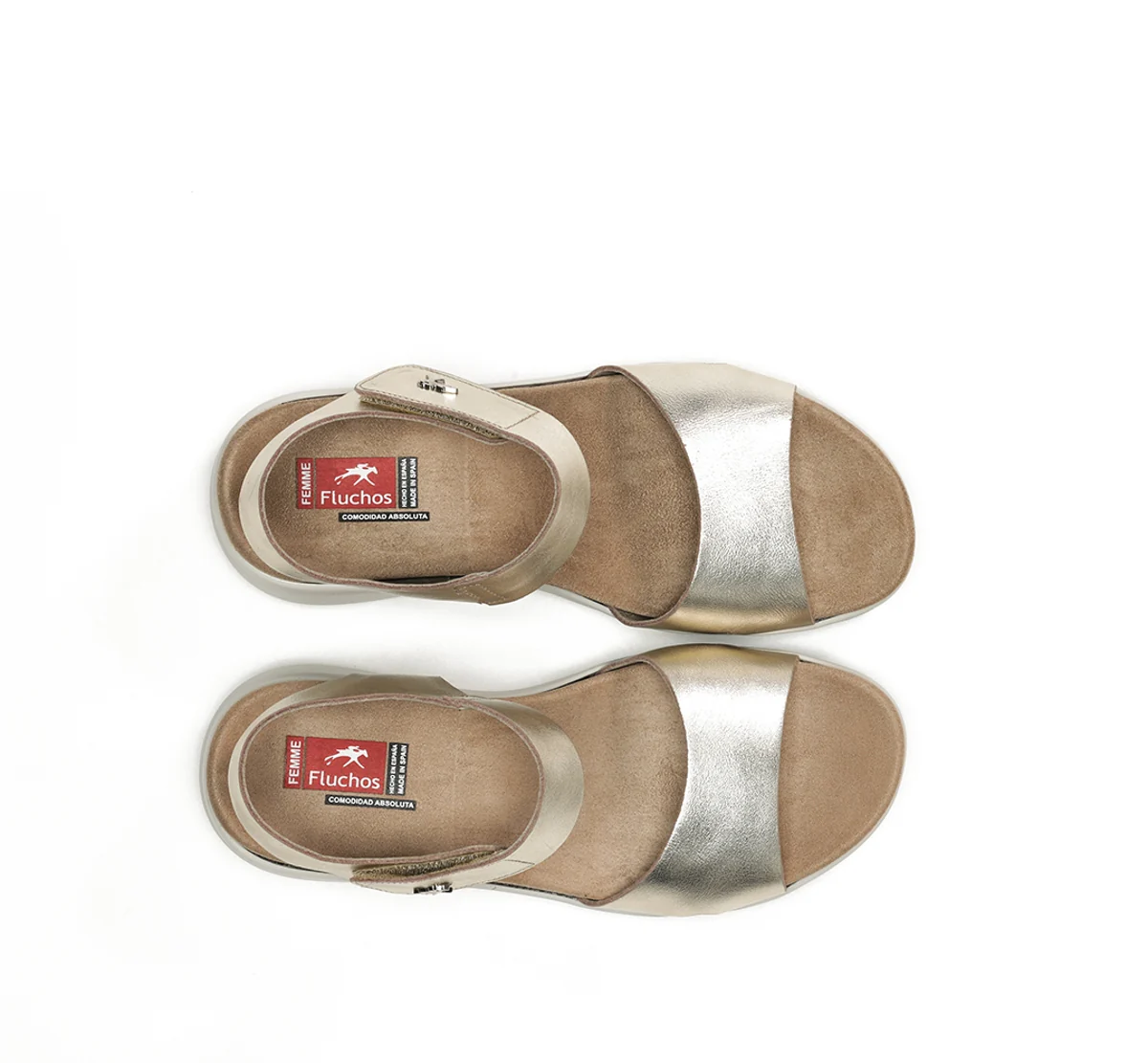 YAGON F1475 Goldener Sandale - Image 5