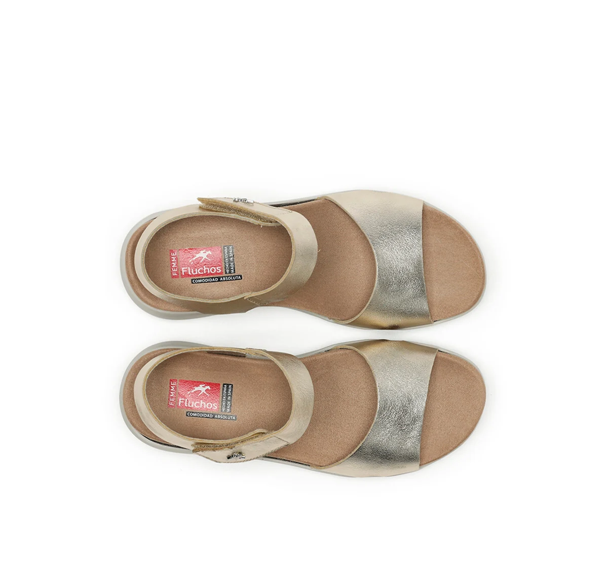YAGON F1475 Goldener Sandale - Image 5