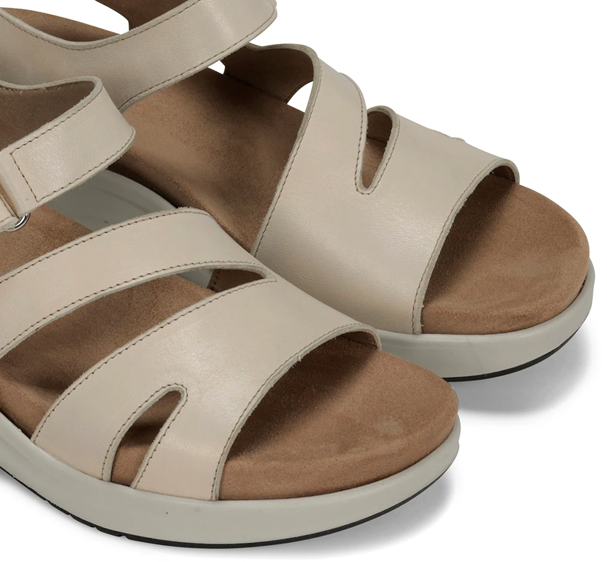YAGON F1478 Beige Sandale - Image 7