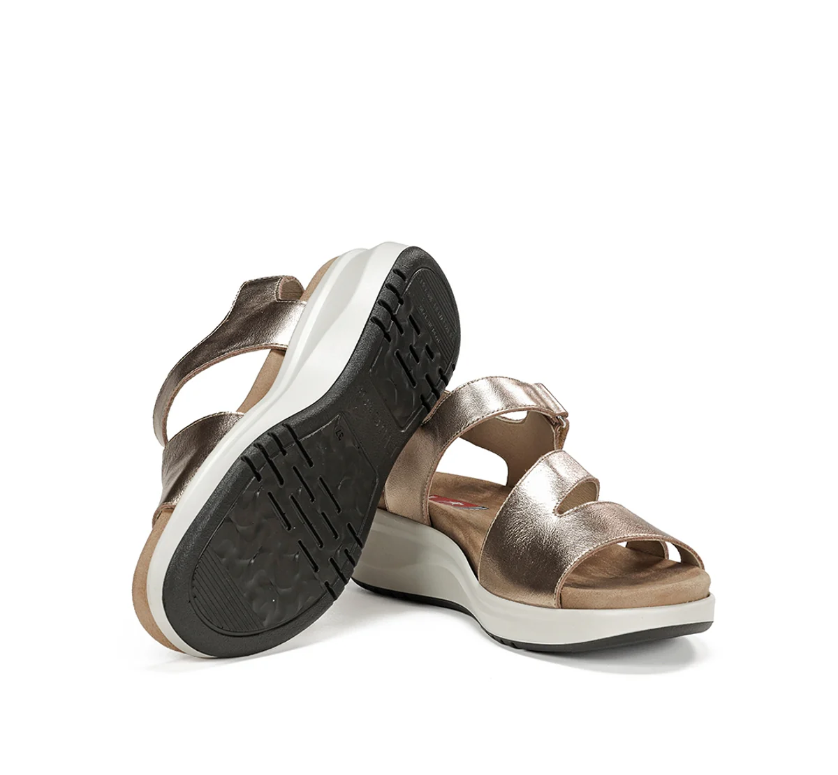 YAGON F1478 Goldener Sandale - Image 4