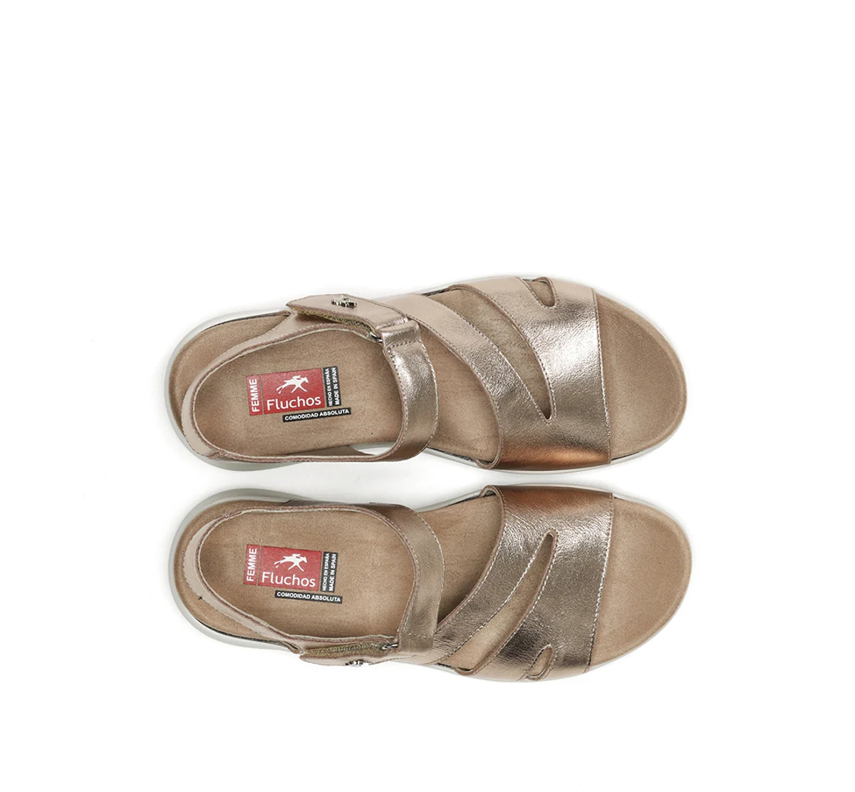 YAGON F1478 Goldener Sandale - Image 5