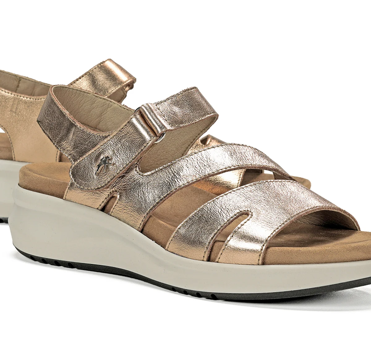 YAGON F1478 Goldener Sandale - Image 7