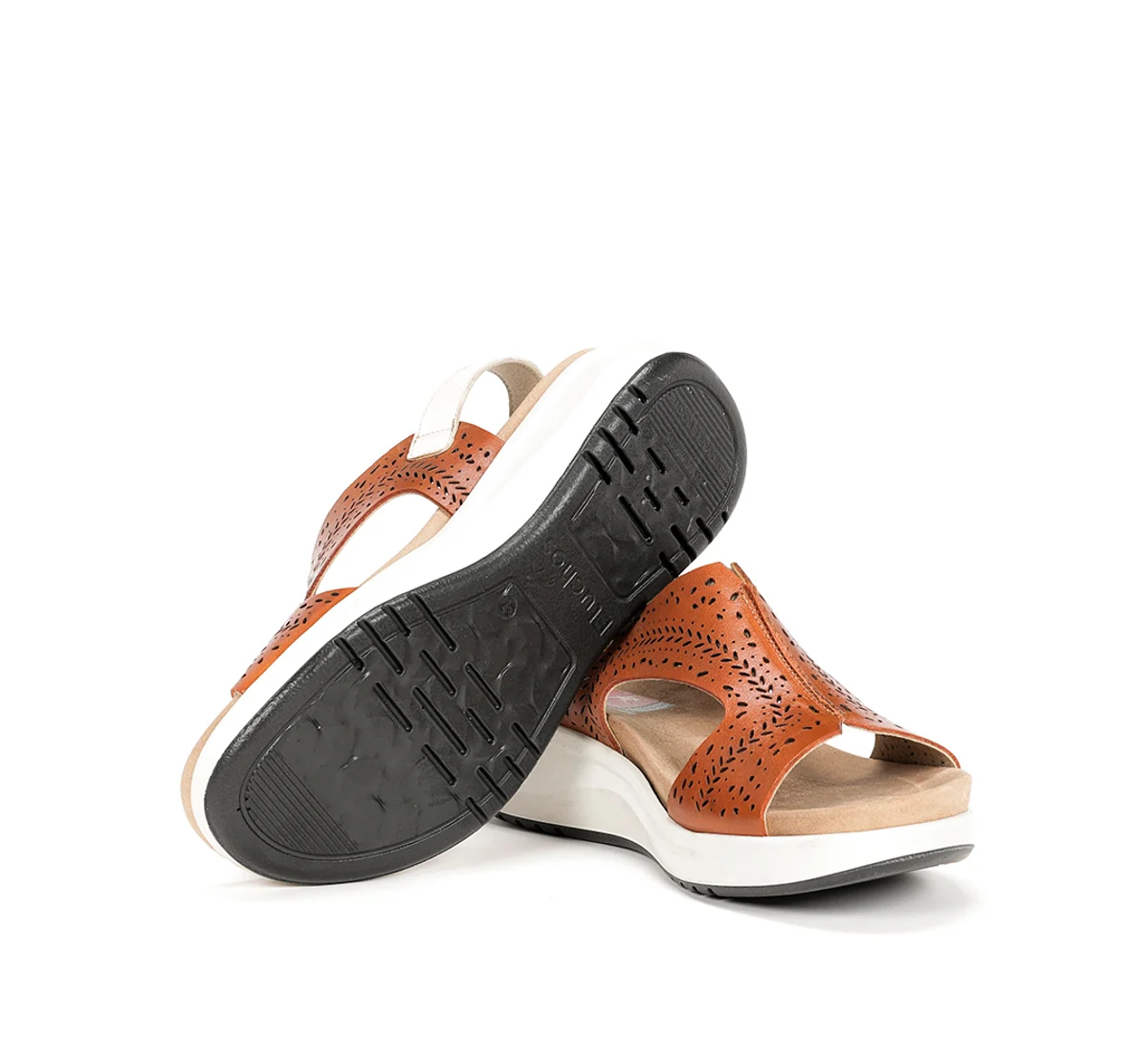 YAGON F1481 Brauner Sandale - Image 4