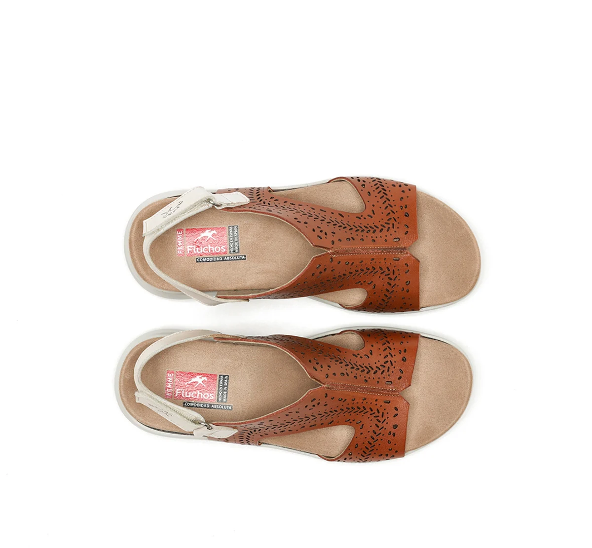 YAGON F1481 Brauner Sandale - Image 5