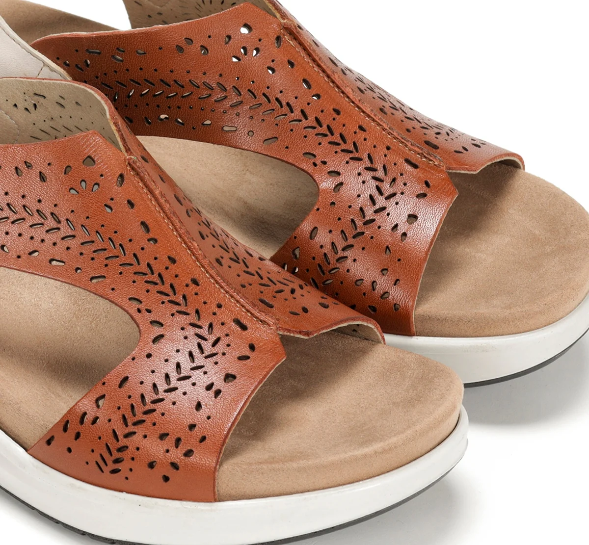 YAGON F1481 Brauner Sandale - Image 7