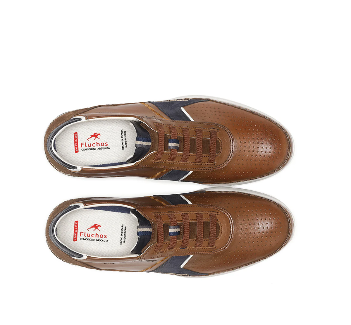 YANNIC F1443 Brauner Turnschuhe - Image 4