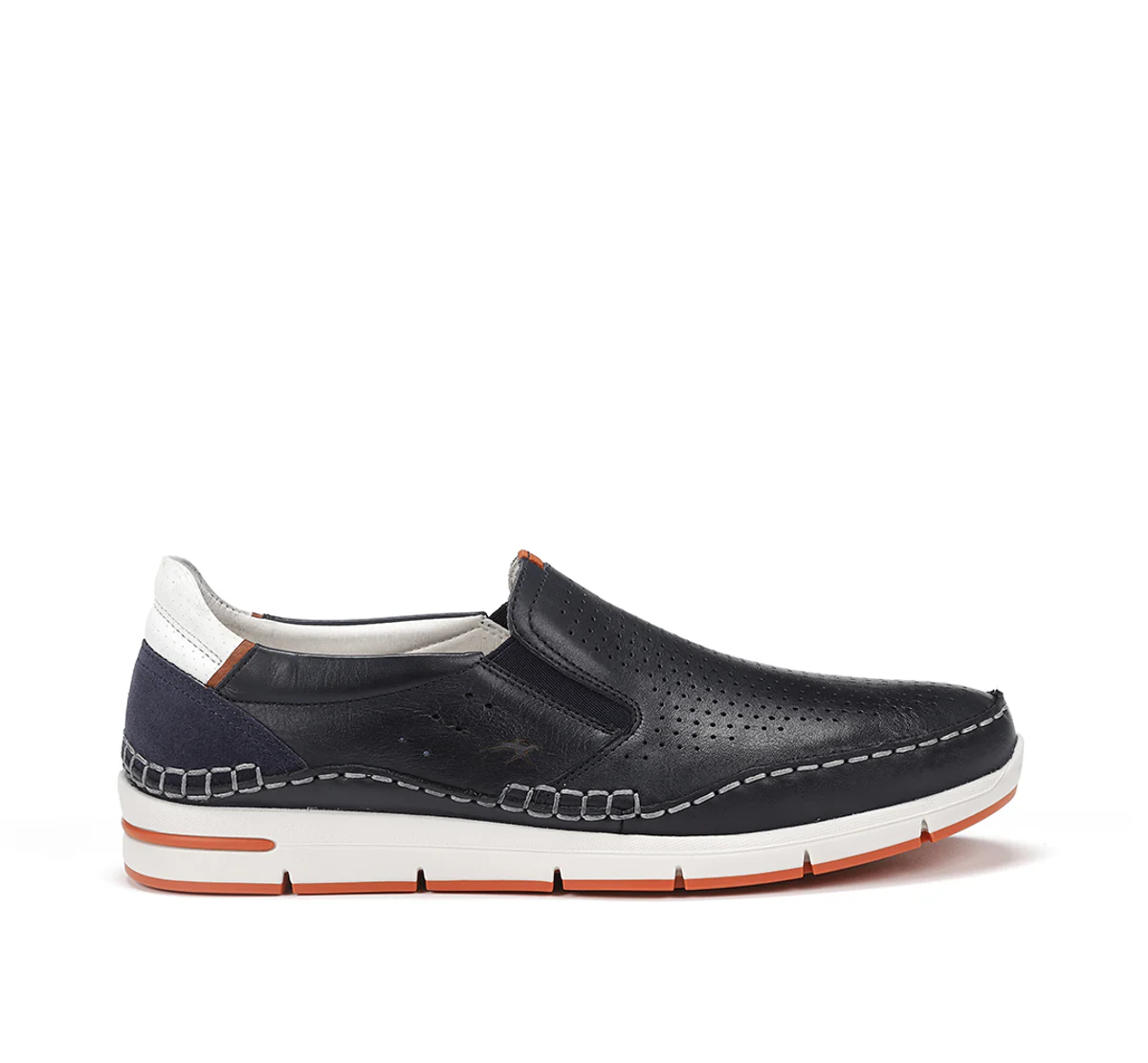 YANNIC F1445 Blauer Slip On
