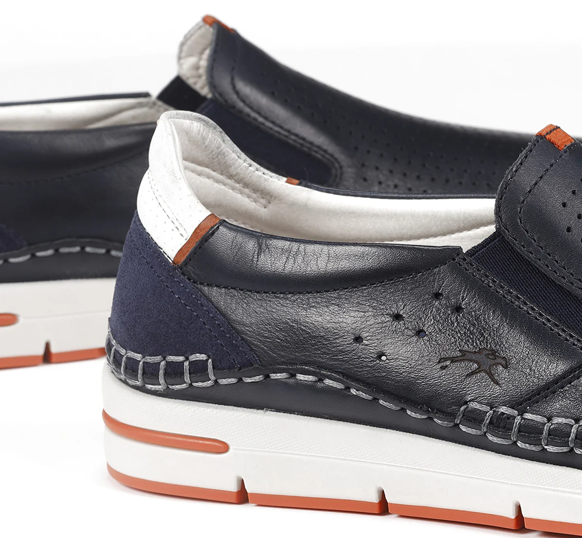 YANNIC F1445 Blauer Slip On - Image 6