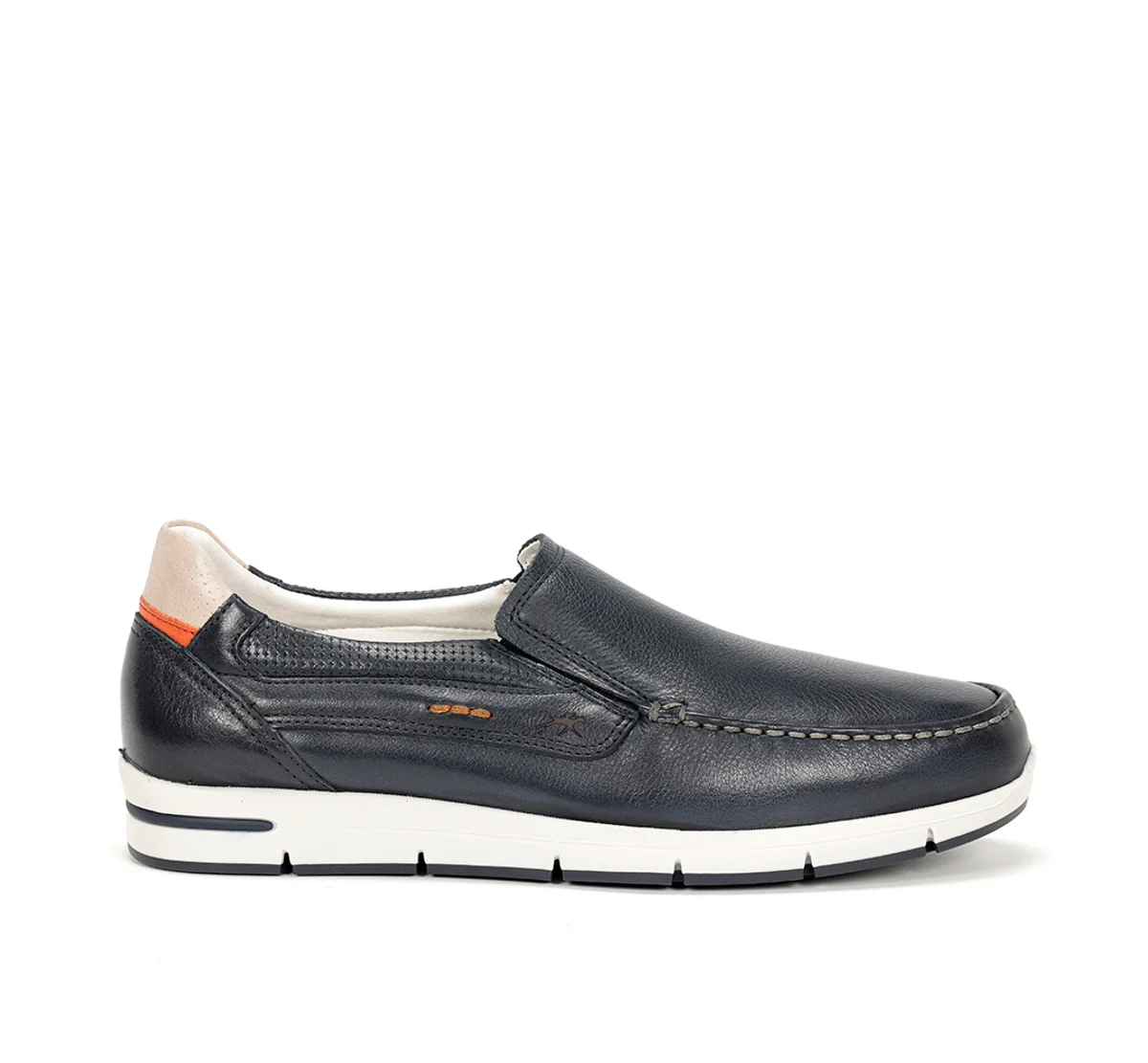 YANNIC F1696 Blauer Slip On