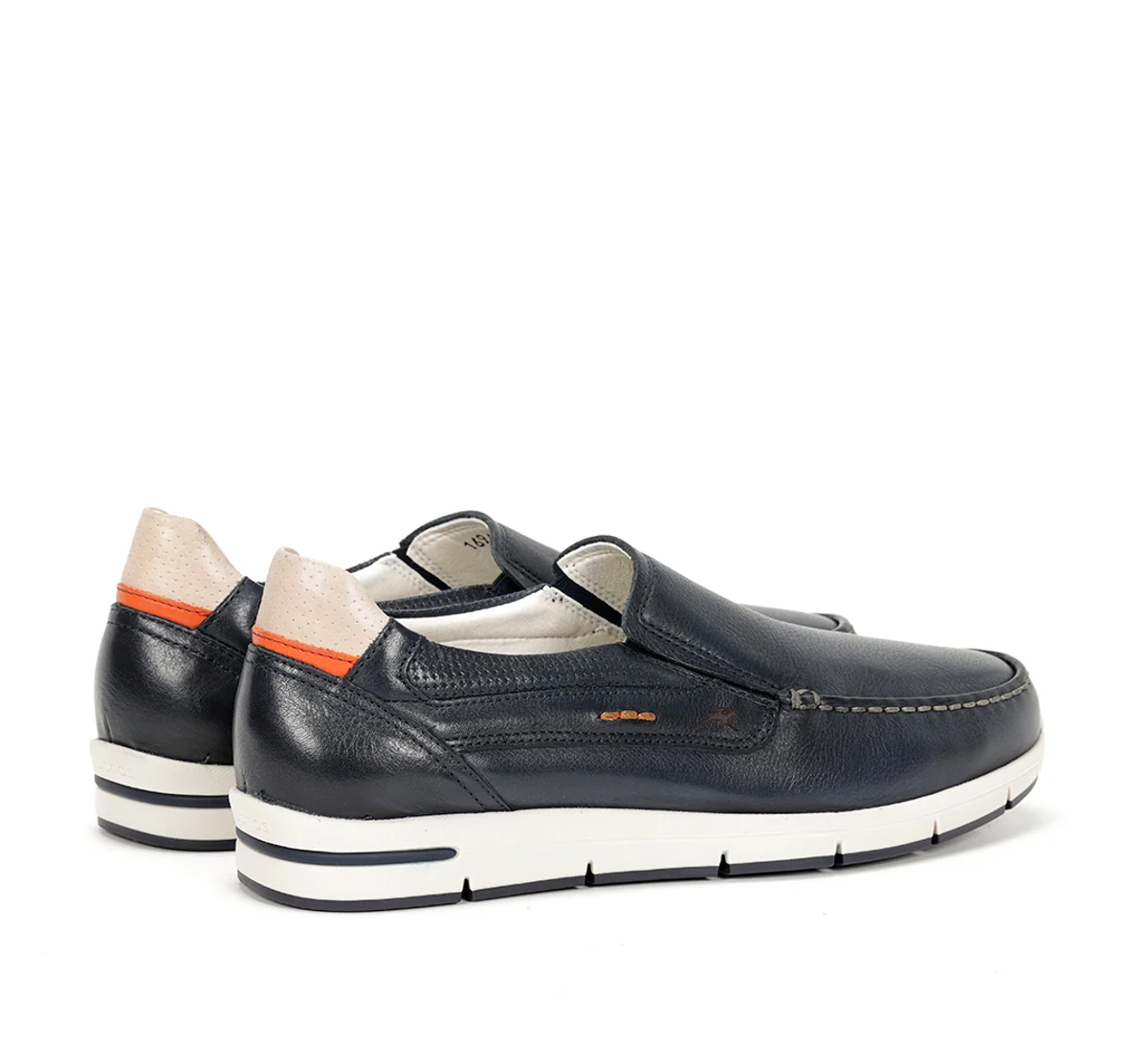 YANNIC F1696 Blauer Slip On - Image 3