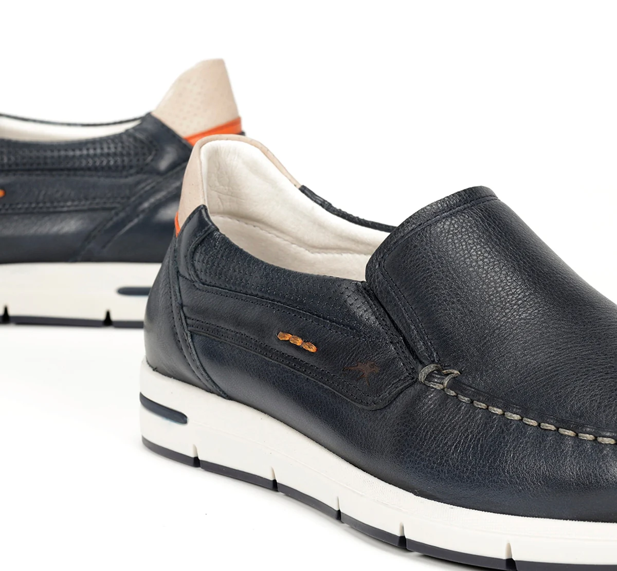 YANNIC F1696 Blauer Slip On - Image 6