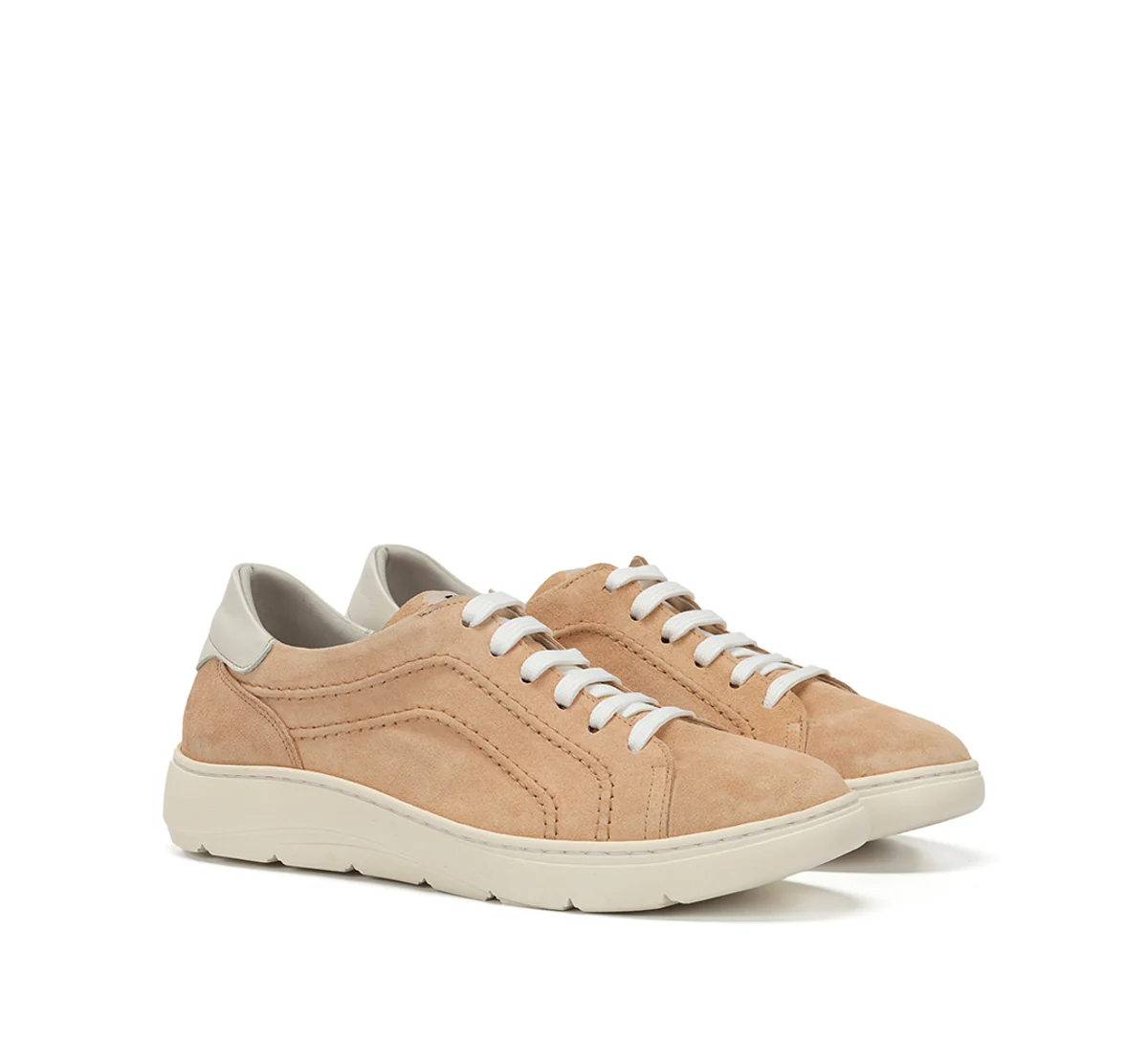YET D9646 Taupe Turnschuhe - Image 2