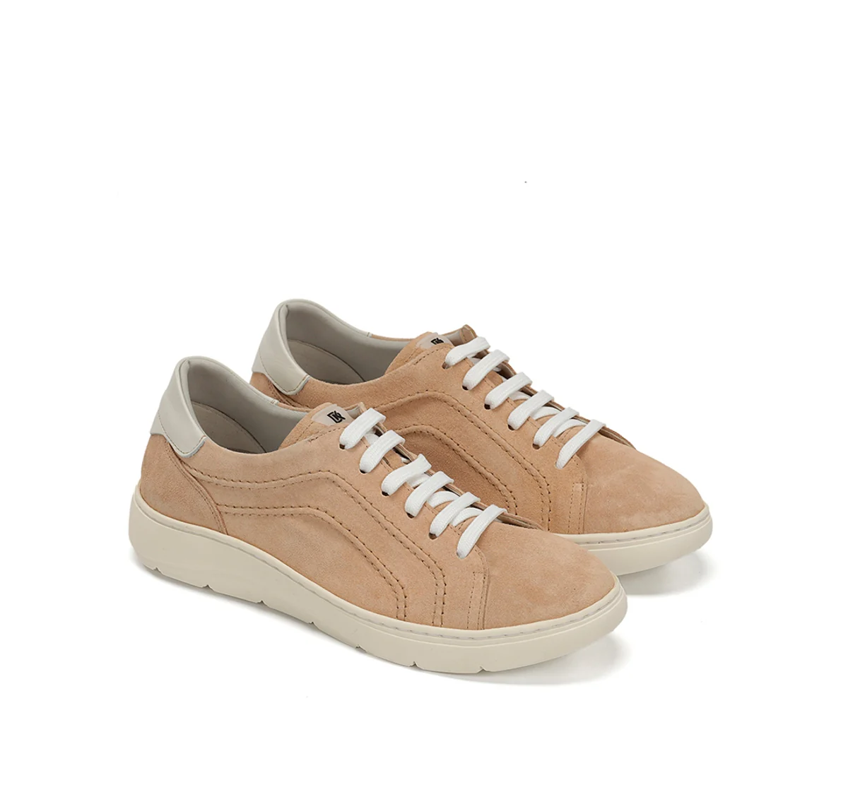 YET D9646 Taupe Turnschuhe - Image 4